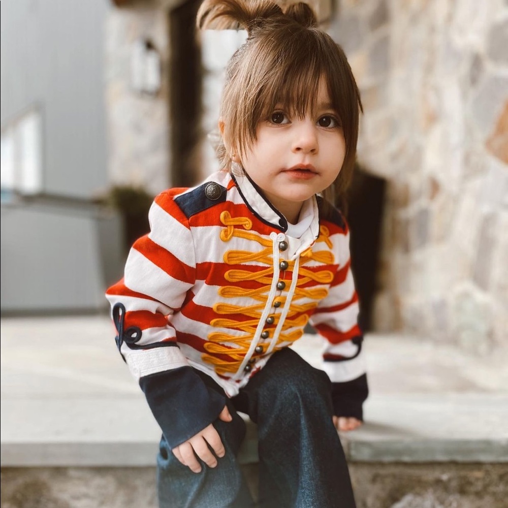 Stella McCartney kids military blazer